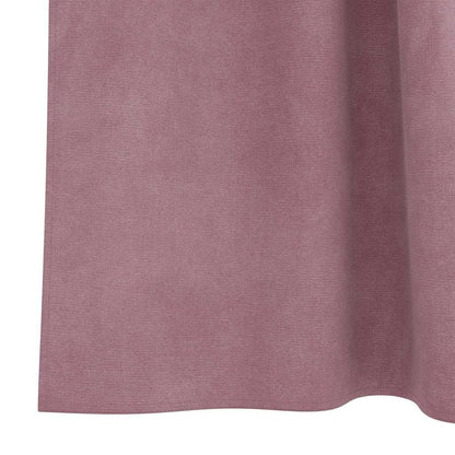 Cortinas com cortinas 2 pcs Rosa escura 140 x 175 cm Veludo