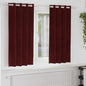 Cortinas com cortinas 2 pcs vermelho tinto 140 x 175 cm Veludo