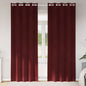 Cortinas com cortinas 2 pcs vermelho tinto 140 x 225 cm Veludo