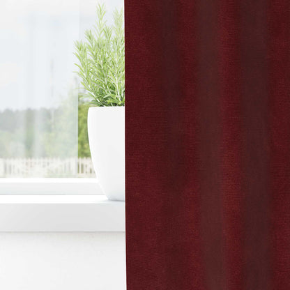 Cortinas opacas 2 pcs Vinho Vermelho 140 x 245 cm Veludo