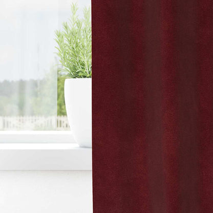 Cortinas com cortinas 2 pcs Vinho Vermelho 140 x 260 cm Veludo