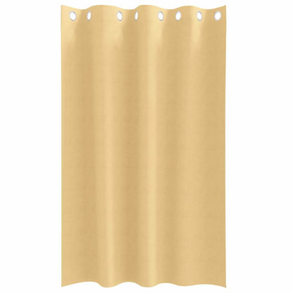 Cortinas opacas com cortinas Bege Poliéster