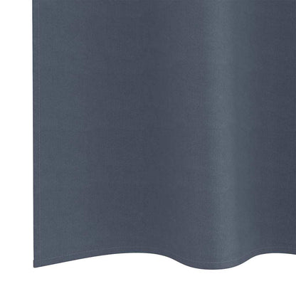 Cortinas opacas com cortinas Antracite Poliéster