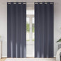 Cortinas opacas com cortinas Antracite Poliéster
