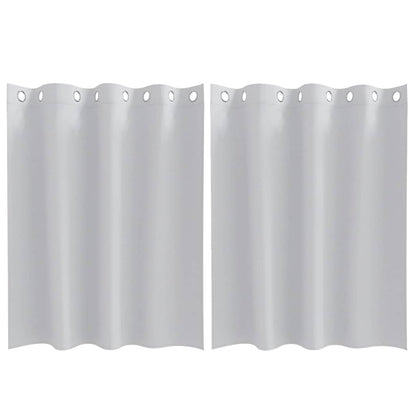 Cortinas opacas com cortinas Pale Grey Poliéster