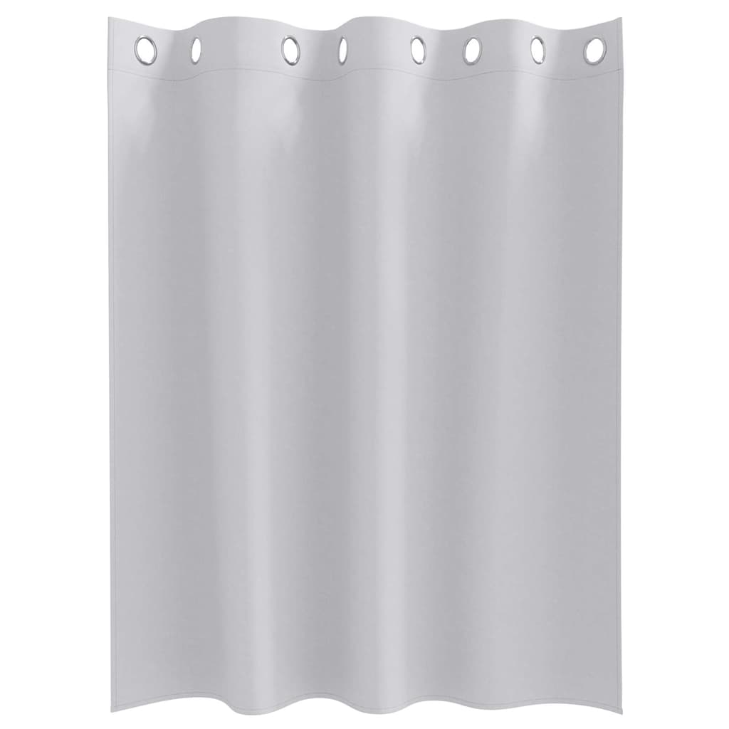 Cortinas opacas com cortinas Pale Grey Poliéster
