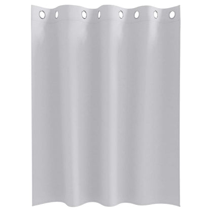 Cortinas opacas com cortinas Pale Grey Poliéster