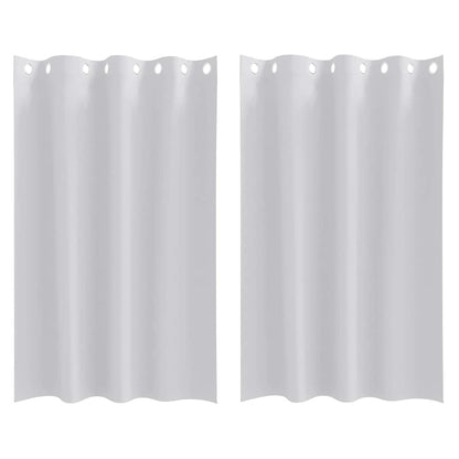 Cortinas opacas com cortinas Pale Grey Poliéster