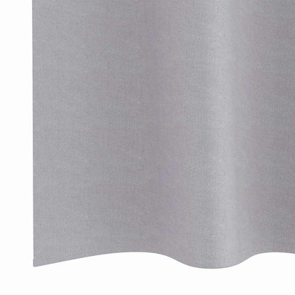 Cortinas opacas com cortinas Metal Grey Poliéster