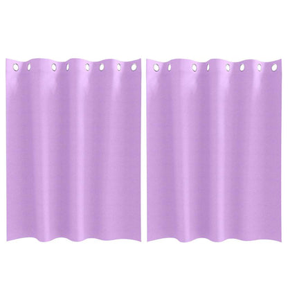 Cortinas opacas com cortinas Roxo Poliéster