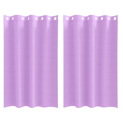 Cortinas opacas com cortinas Roxo Poliéster
