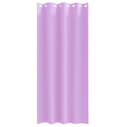 Cortinas opacas com cortinas Roxo Poliéster