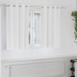 Cortinas opacas com cortinas Branco Puro Poliéster