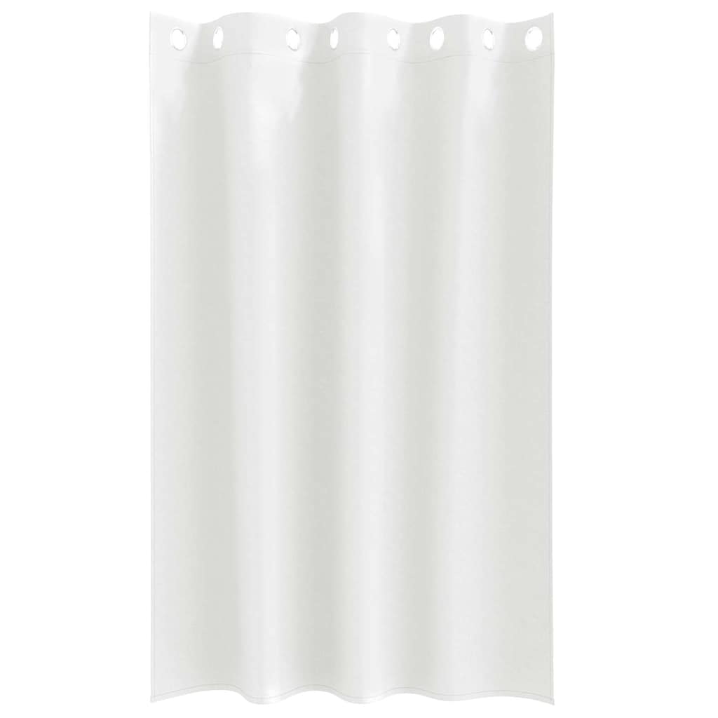 Cortinas opacas com cortinas Branco Puro Poliéster