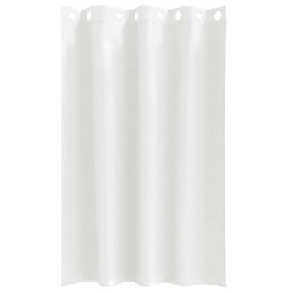 Cortinas opacas com cortinas Branco Puro Poliéster