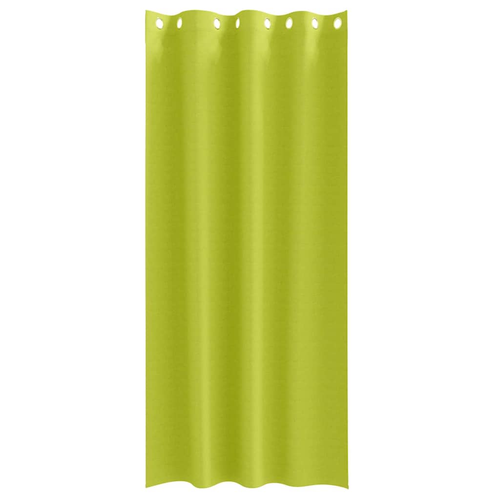 Cortinas opacas com cortinas Verde Poliéster