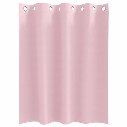Cortinas opacas com cortinas Rosa bebé Poliéster
