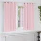 Cortinas opacas com cortinas Rosa bebé Poliéster