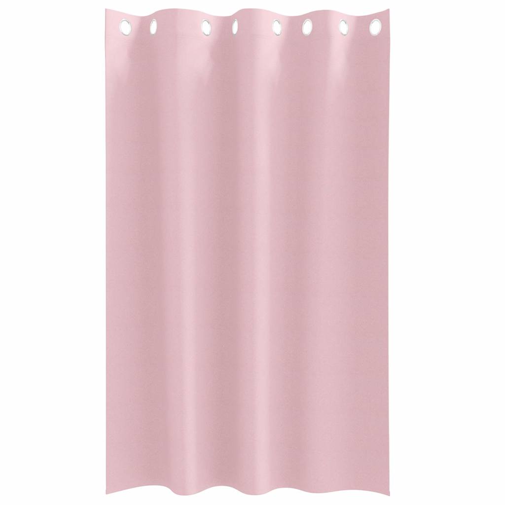 Cortinas opacas com cortinas Rosa bebé Poliéster