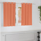 Cortinas opacas com cortinas Terracota Poliéster