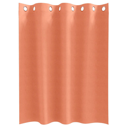 Cortinas opacas com cortinas Terracota Poliéster