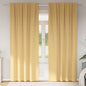 Cortinas opacas com cortinas Bege Poliéster