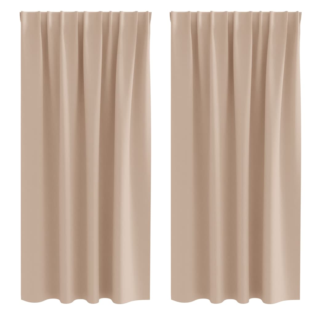Cortinas opacas com cortinas Cinzento-acastanhado Poliéster