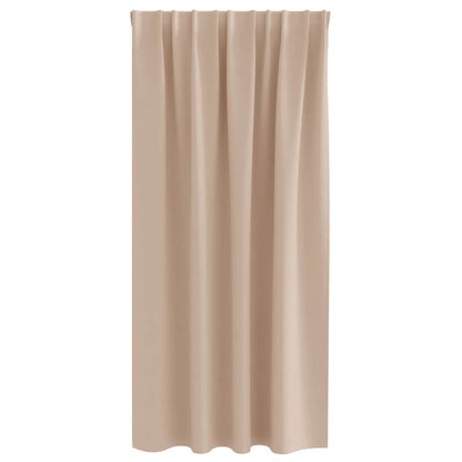 Cortinas opacas com cortinas Cinzento-acastanhado Poliéster