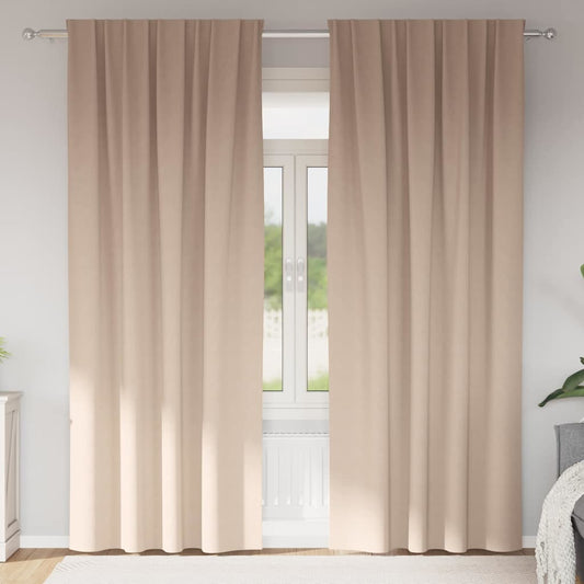 Cortinas opacas com cortinas Cinzento-acastanhado Poliéster