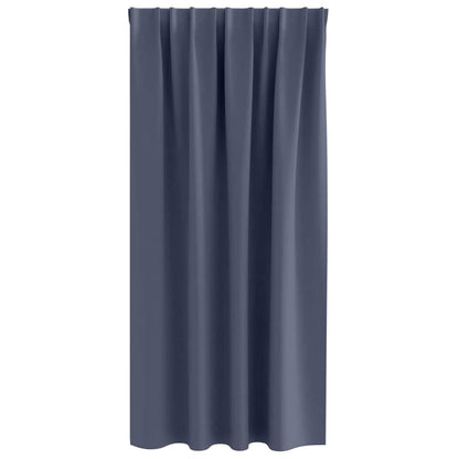 Cortinas opacas com cortinas Antracite Poliéster