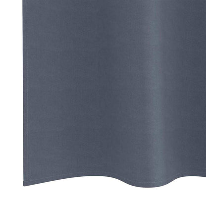 Cortinas opacas com cortinas Antracite Poliéster