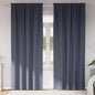 Cortinas opacas com cortinas Antracite Poliéster
