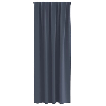 Cortinas opacas com cortinas Antracite Poliéster