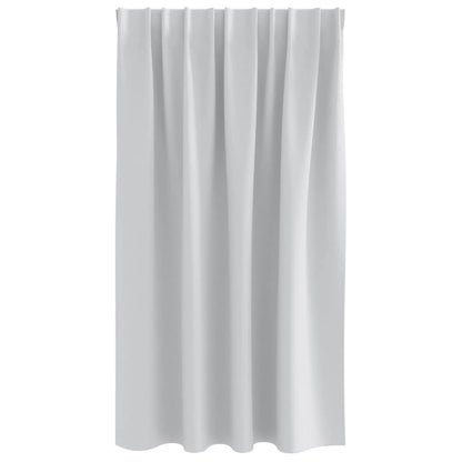 Cortinas opacas com cortinas Pale Grey Poliéster