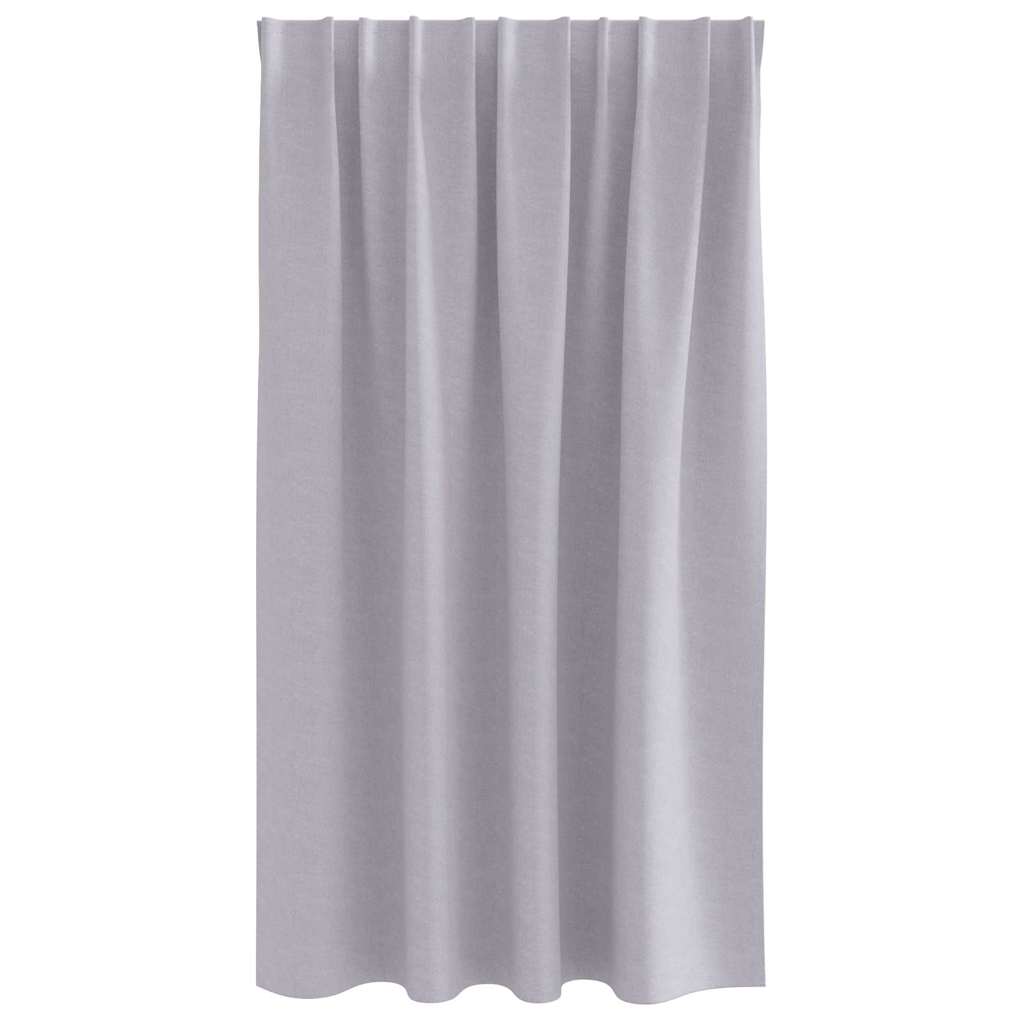 Cortinas opacas com cortinas Metal Grey Poliéster
