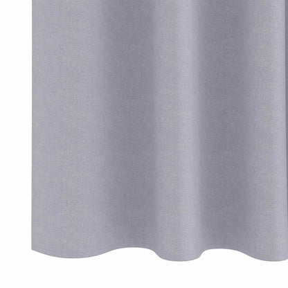 Cortinas opacas com cortinas Metal Grey Poliéster