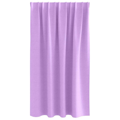 Cortinas opacas com cortinas Roxo Poliéster
