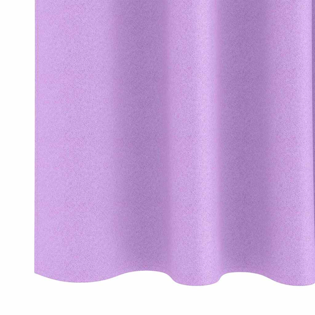 Cortinas opacas com cortinas Roxo Poliéster