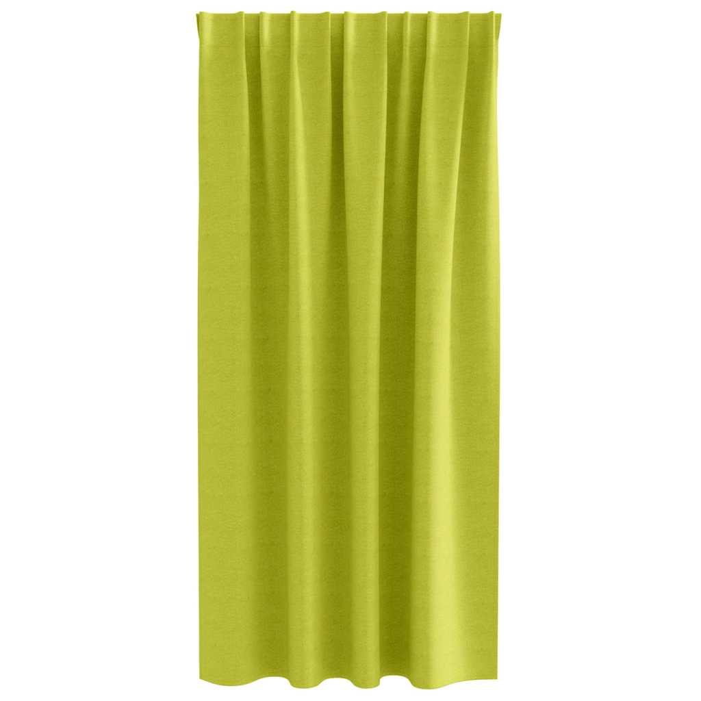 Cortinas opacas com cortinas Verde Poliéster