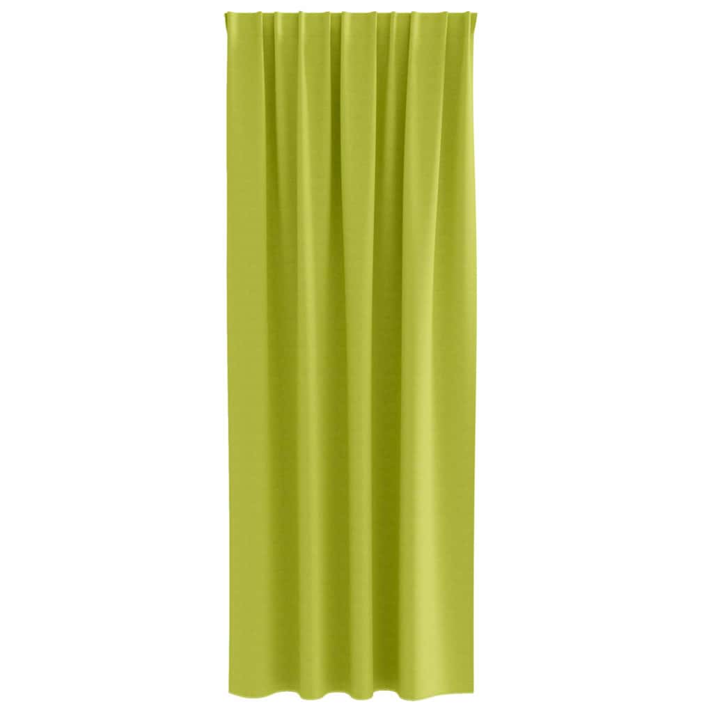 Cortinas opacas com cortinas Verde Poliéster