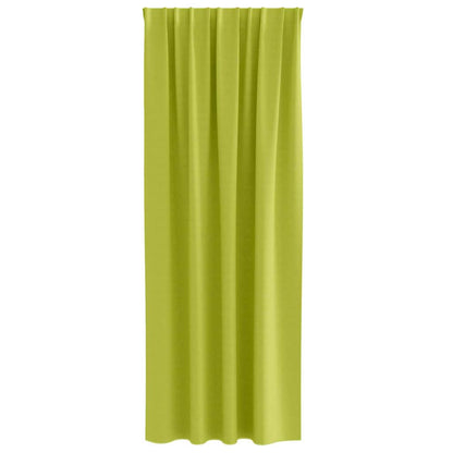 Cortinas opacas com cortinas Verde Poliéster