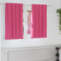 Cortinas opacas com cortinas Bright Pink Poliéster