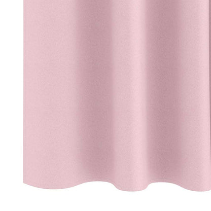 Cortinas opacas com cortinas Rosa bebé Poliéster