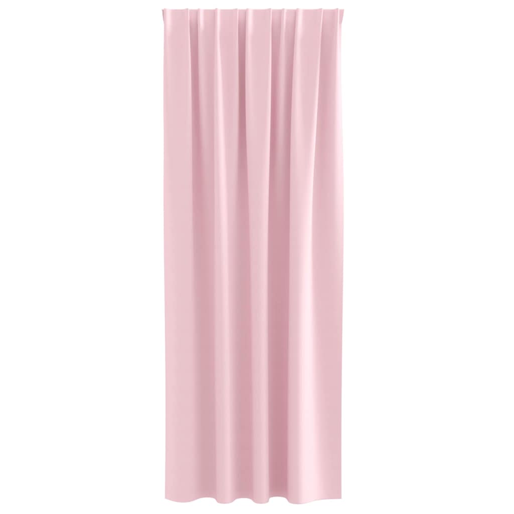Cortinas opacas com cortinas Rosa bebé Poliéster