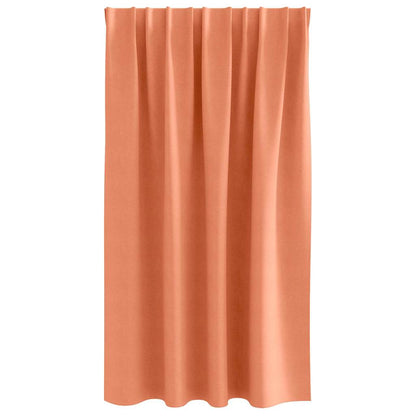 Cortinas opacas com cortinas Terracota Poliéster