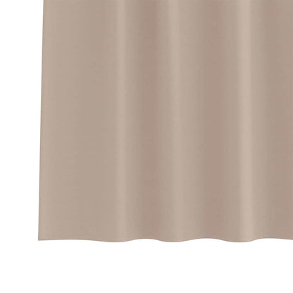 Cortinas opacas com cortinas Cinzento-acastanhado Poliéster