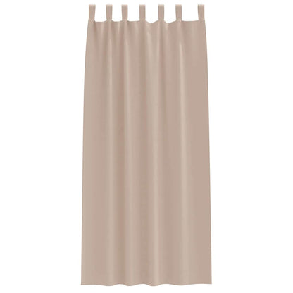 Cortinas opacas com cortinas Cinzento-acastanhado Poliéster