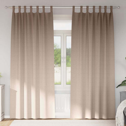 Cortinas opacas com cortinas Cinzento-acastanhado Poliéster