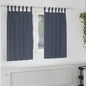 Cortinas opacas com cortinas Antracite Poliéster