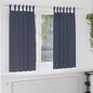 Cortinas opacas com cortinas Antracite Poliéster